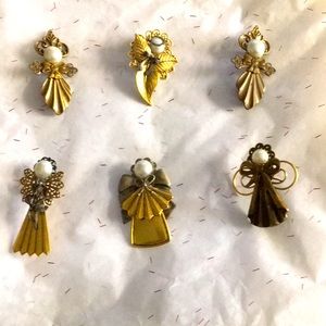 Handcrafted angel pins